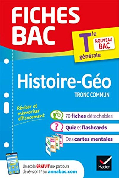 Hatier ملفات البكالوريا التاريخية والجغرافية Tle Bac 2025 Tout Le Program En ...