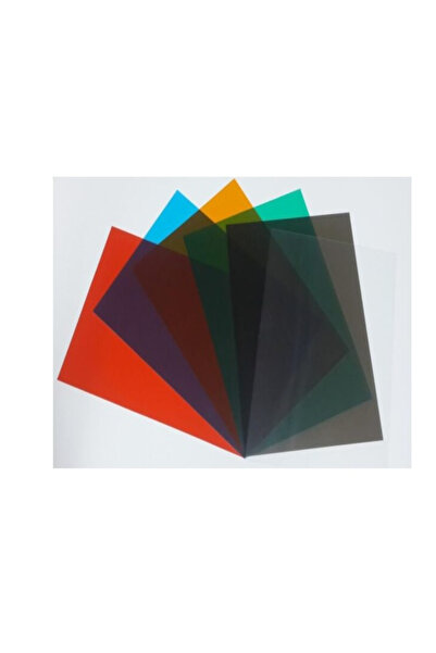 Ümraniye Hobi Sanat Karışık Renkli Asetat Kağıdı Pvc 250 Micron A4 5'li
