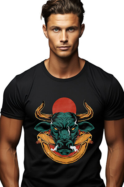 StoryGift Romania Tricou Barbati Cu Bivol, Cerc, Soldat, Fum, cu imprimeu pe ...