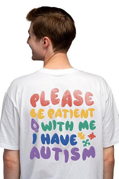 StoryGift Romania Men's T-shirt With Colorful English Text Please Be Patient With Me I Have, Cstg Kids