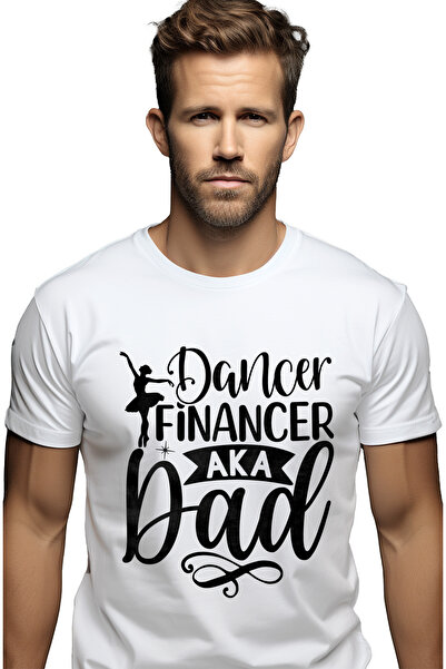 StoryGift Romania Tricou bărbătesc pentru tații care finanțează dansul fiicel...