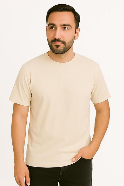 WAFRA Men's Tshirt Slim Fit Premium Quality Plain Model