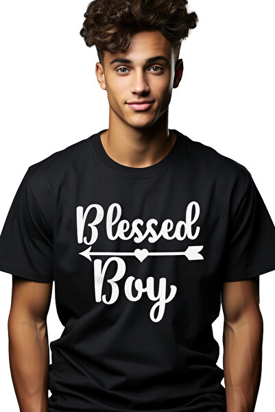 StoryGift Romania Tricou Barbati pentru un baietel binecuvantat cu o familie ...
