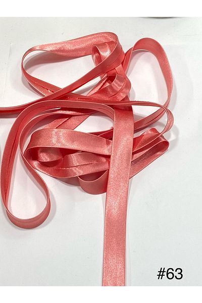 karantuhafiye Satin Bias 2 cm / Satin Bias Bias / 25 Meters