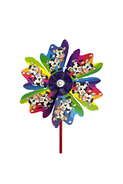 KARDEŞLER OYUNCAK Kardeşler 6 Kanatlı 15cm Çap Spot Rüzgar Gülü