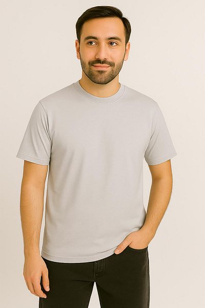 WAFRA Men's Tshirt Slim Fit Premium Quality Plain Model