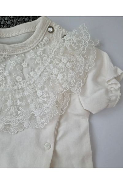 PİLEKİ BABY Newborn Baby Jumpsuit 100% Natural Cotton Fabric