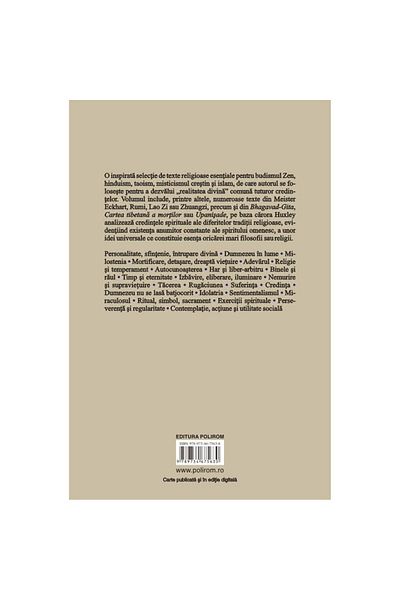 Polirom Perennial Philosophy, Aldous Huxley