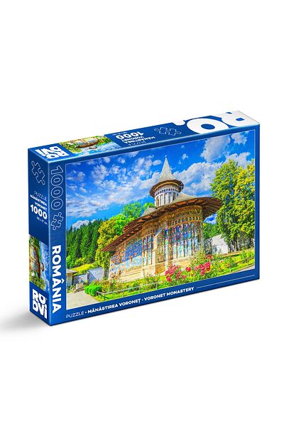 D-Toys Voronet Monastery - Adult Puzzle 1000 pieces - Images from Romania