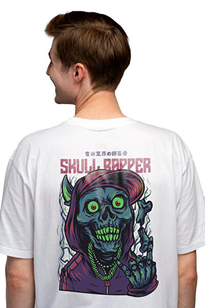 StoryGift Romania Tricou bărbătesc cu portret de zombi, hanorac și șapcă viși...