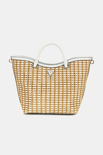Guess Geantă de mână multicoloră Atalıa Tote pentru femei Hwwg9647220-ntw
