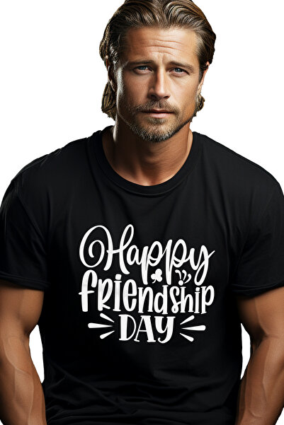 StoryGift Romania Tricou bărbătesc cu urarea în engleză „La mulți ani de Ziua...