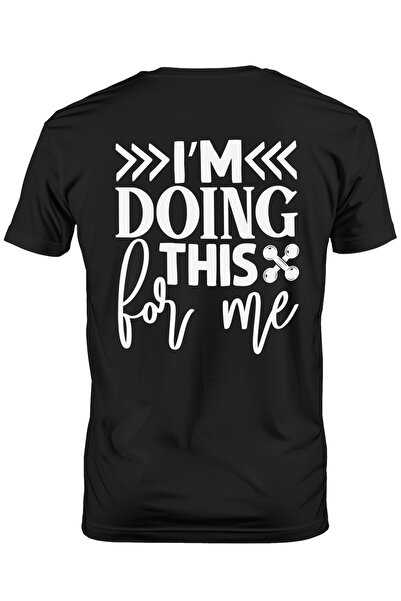 StoryGift Romania Tricou Barbati cu textul "I'm doing this for me" - eu fac a...