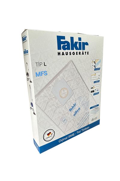 MFS Poor compatible s20 öko power / nilco compatible s20 l boxed dust bag type l (5 pieces)