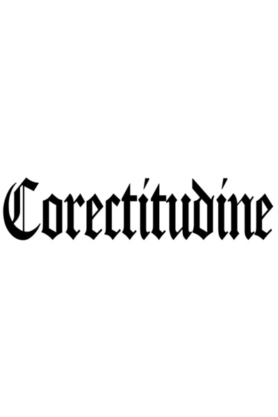 StoryGift Romania Sticker Adeziv 90CM Corectitudine, Mesaj Motivational, Cuva...