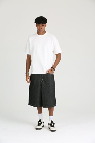 The Champ Clothing Men's Basic and Relaxed Fit Men's Oversize 2 Thread T-Shirt