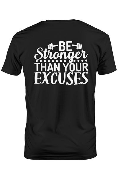 StoryGift Romania Men's T-shirt for those who need to be stronger than their excuses with STG print