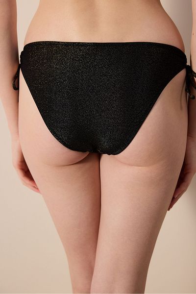Penti Sofia Silbrig Schwarz Bikini Bottom