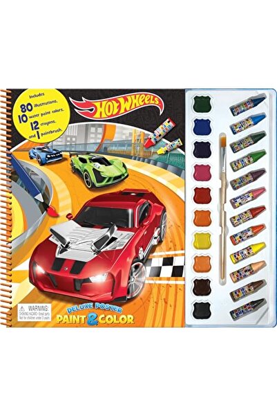 Phidal Publishing طلاء وتلوين ملصقات هوت ويلز ديلوكس من ماتيل