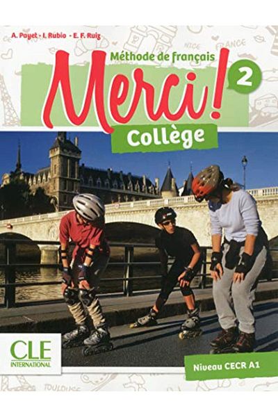 NATHAN Merci Collège 2 Niveau A1 Livre De Lélève + Cahier Dactivités + Dvd