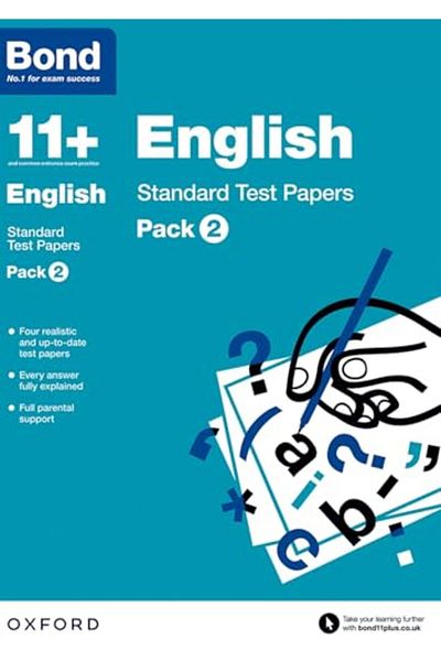 OXFORD UNIVERSITY PRESS Bond 11+ English Standard Test Papers Ready For The 2024 Exam For 11+ Gl Assessment And Entrance