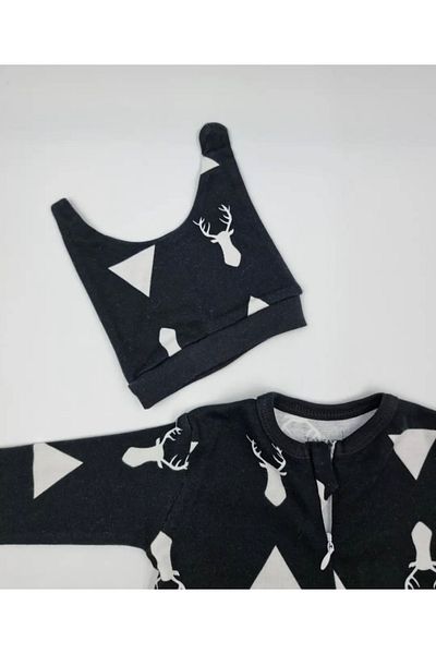 PİLEKİ BABY Newborn Baby Jumpsuit 100% Natural Cotton Fabric