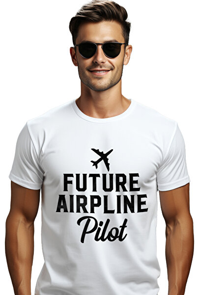 StoryGift Romania Tricou bărbătesc pentru viitorii piloți - I Want Flights cu...