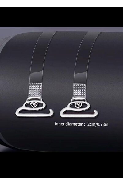 miatamer Metal Uçlu Şeffaf Görünmez Kalın Sütyen Askısı, Ayarlanabilir , Kadı...