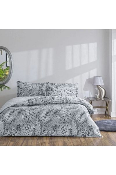 Taç 100% satin cotton bed linen, duvet cover 200x220cm, abstract pattern, TAC Mako-Satin, Orni