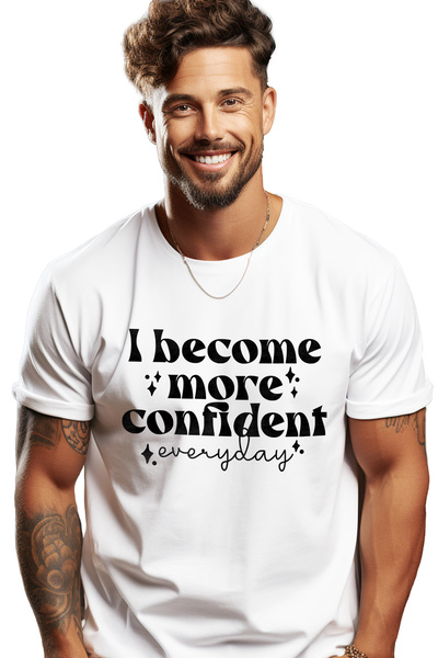 StoryGift Romania Men's T-shirt for those who become more and more confident ...