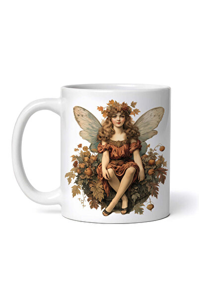 OEM Cană albă personalizată, Zâna Fructelor, INOVATIX®. 330ml