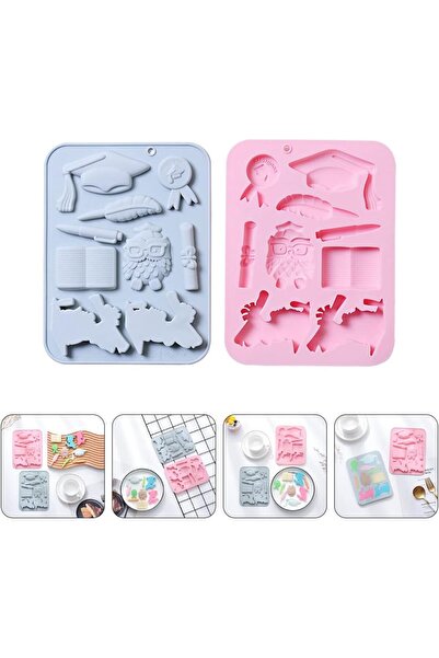 Siliko World Çikolata Epoksi Sabun Mum Jelibon Şeker Hamuru Silikon Kalıp