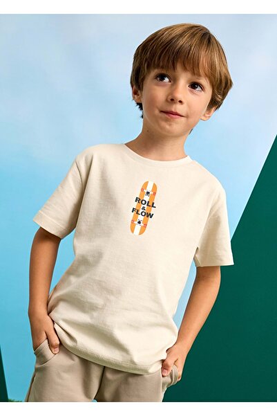 MAYORAL Boy's T-shirt WHITE