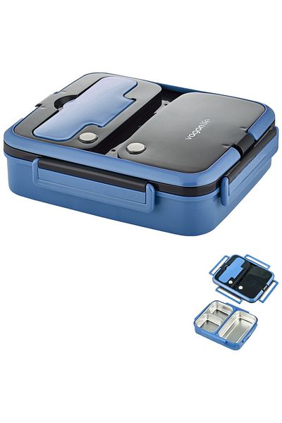 Vagonlife VAGONLİFE 1000 ML LUNCHBOX Bl10164 Culoare Albastru