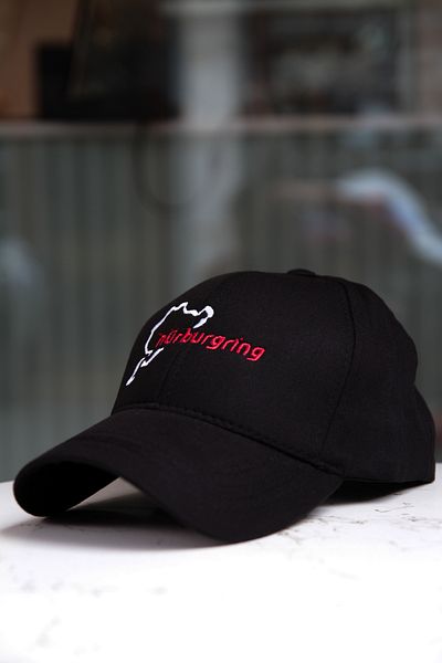 CAP BROS Nurburgring Embroidered Black Hat