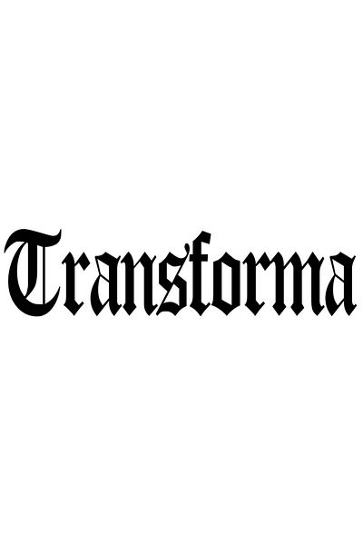 StoryGift Romania Sticker Eticheta 40CM Transforma, Mesaj Motivational, Cuvant, Text Inspirational, Self Care cu