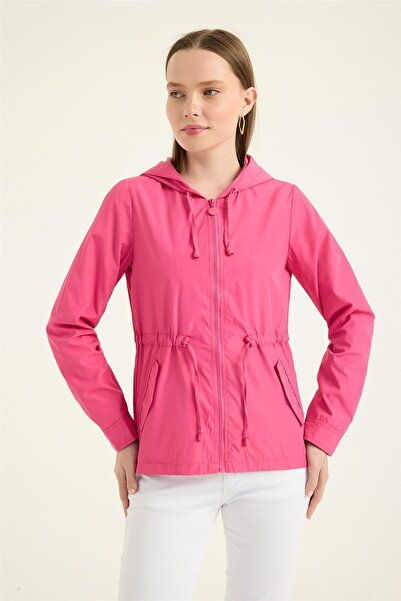 HomeStore Αδιάβροχο με κουκούλα και τσέπες στη μέση