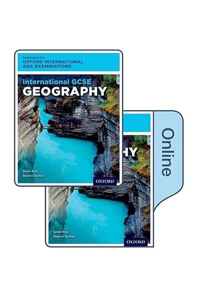 OXFORD UNIVERSITY PRESS مجموعة كتب الجغرافيا الدولية (GCSE) لامتحانات أكسفورد الدولية (AQA) - مطبوعة وعبر الإنترنت