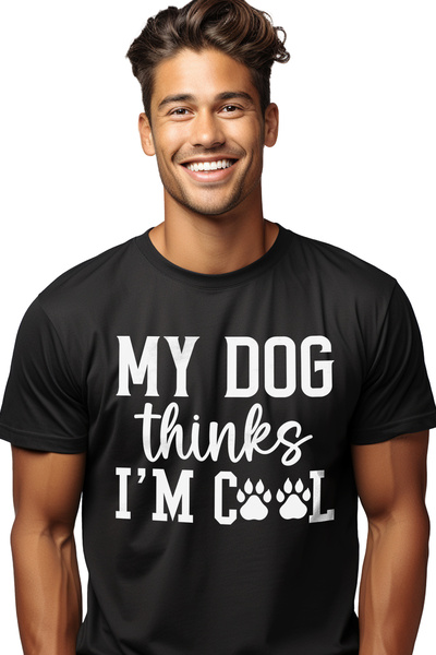 StoryGift Romania Tricou Barbati Pentru Iubitorii De Caini Cu Mesajul "cainel...