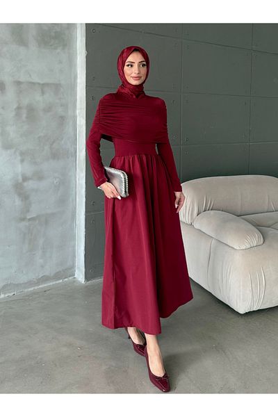 ENSA TESETTUR Φόρεμα Cypress Claret Red