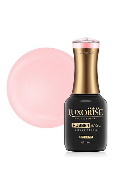 LUXORISE Colecția Rubber Base Passion - Dreamy Dahlia 15ml