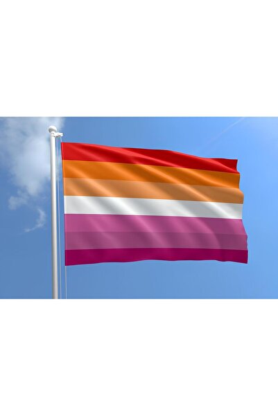 Store Lgbtq Pride Sunset Bayrağı 70x105