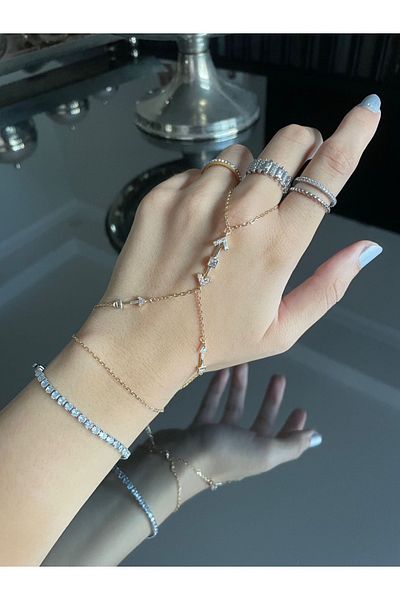 AccSWEN Model Shahmeran Bracelet Gold with Arrow
