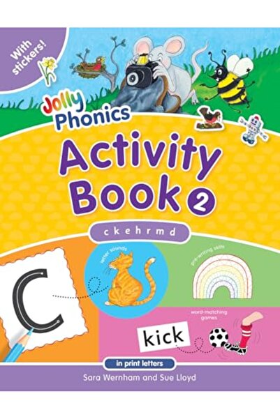 Jolly Phonics كتاب الأنشطة ٢ - رسائل مطبوعة - الطبعة الإنجليزية الأمريكية