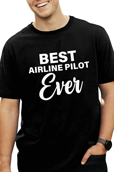 StoryGift Romania Tricou bărbătesc pentru cel mai bun pilot de linie aeriană ...