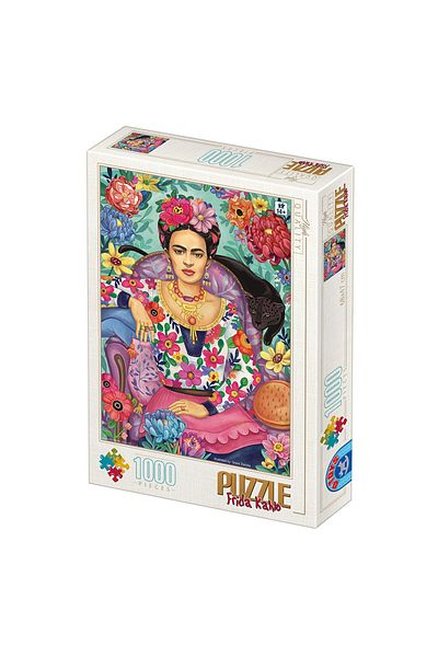 D-Toys Gross Zselyke, Frida Kahlo - Adult Puzzle 1000 Pieces - Original Design
