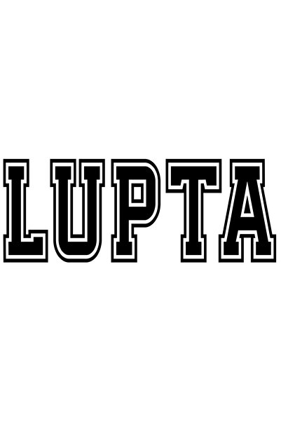 StoryGift Romania Sticker Autocolant 70CM Lupta, Mesaj Motivational, Text Ins...