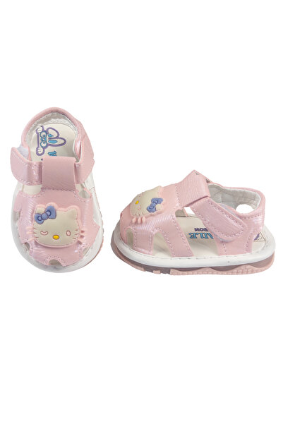 RCB Sandale Kitty cu lumini LED, roz