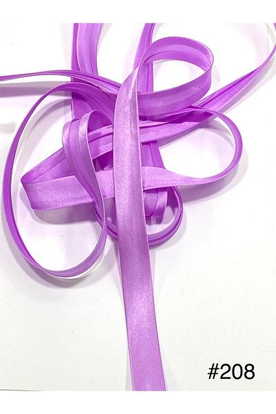 karantuhafiye Satin Bias 2 cm / Satin Bias Bias / 25 Meters