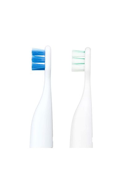 Vitammy Set of 2 VITAMMY Smile toothbrush refills, Green-Blue